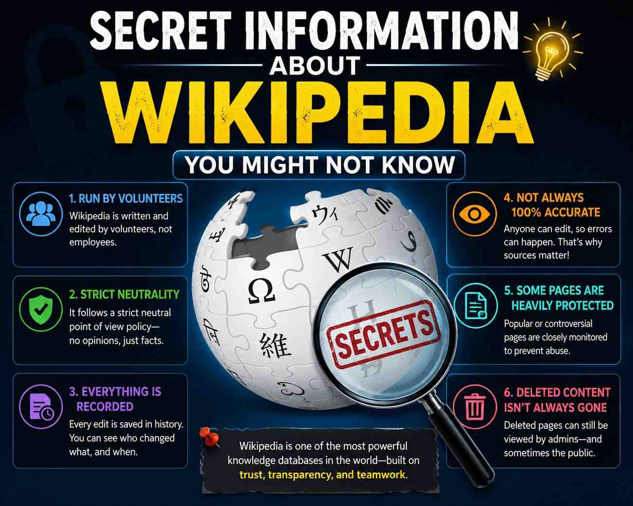 Secret Information About Wikipedia You Might Not Know Secret Information About Wikipedia You Might Not Know